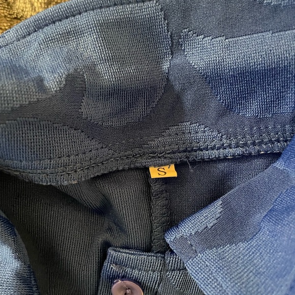 Blue one piece romper - Picture 7 of 8